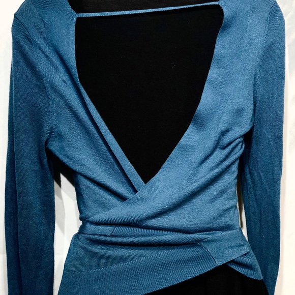 Abercrombie & Fitch wrap sweater XS - Picture 5 of 7